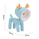 Portable DIY Funny Deer Lights Cute Folding Dog Night Lamps for Bedside Bedroom