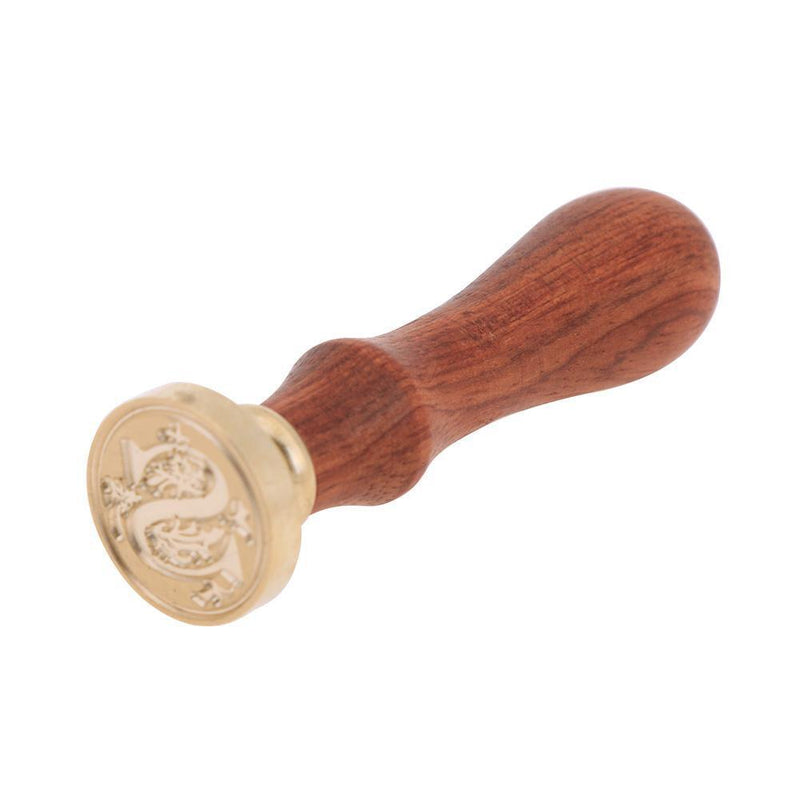 Ancient English Alphabet Letter Metal Seal Wax Stamps Sticks Candles Set (S