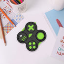 Game Fidget Pad Stress Reliever Squeeze Cube Desk Handle Toys for Kids (E) Newly