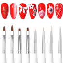 Dotting Drawing Pen Nail Art Brushes Carving Gel Brush Manicure Gel Brush