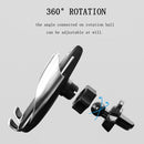 YHe Magic Clip S5 Car Cell Phone Storage Rack Qi Wireless Car Phone Charger Mobile H