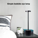 Simple Desk Lamp 3-Gear Touch Dimmable Eye Protection Night Light (Black) Newly