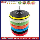 8pcs Buffing Polishing Pad Car Waxing Sponge Disk Wool Wheel Paint Care Polis