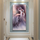 Heron Oil Paint By Numbers Kits DIY Handpainted on Canvas Wall Art Picture