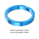 4x MTB Bike Headset Washer Bicycle Front Fork Washer Stem Spacers Ring Gasket