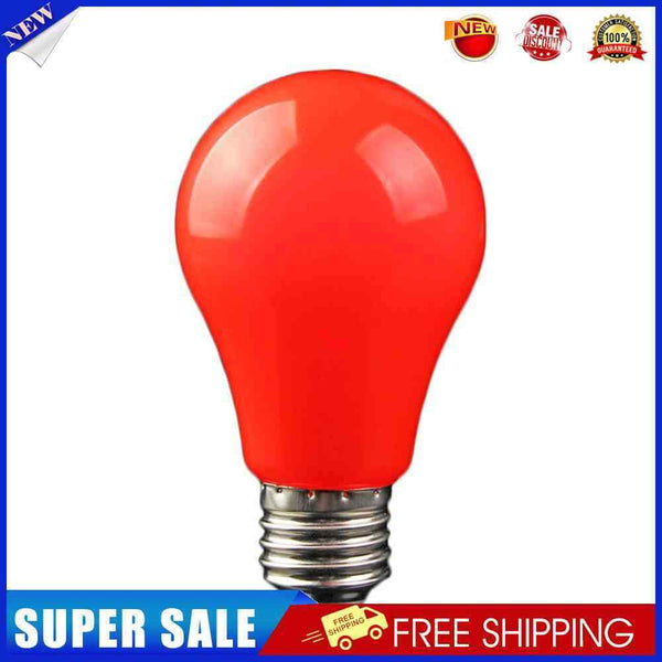 5pcs E27 5W 175-265V LED Color Candle Lamp KTV Party Stage Light(Red)