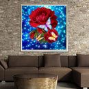 5D DIY Red Rose Diamond Painting Embroidery Craft Cross Stitch Home Decor Newly