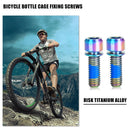 RISK 2pcs Bicycle Bottle Holder Bolt Bike Air Pump Fixed Screw (Multicolor) UK
