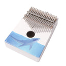 17 Keys Kalimba Spruce Wood Thumb Finger Piano Musical Instrument for Chilren
