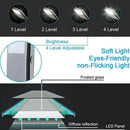 USB Rechargeable Lamps LED Reading Book Light With Clip Detachable L8B0