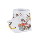Christmas Toilet Roll Paper Santa Claus Home Bathroom Paper Xmas Tissue (1)