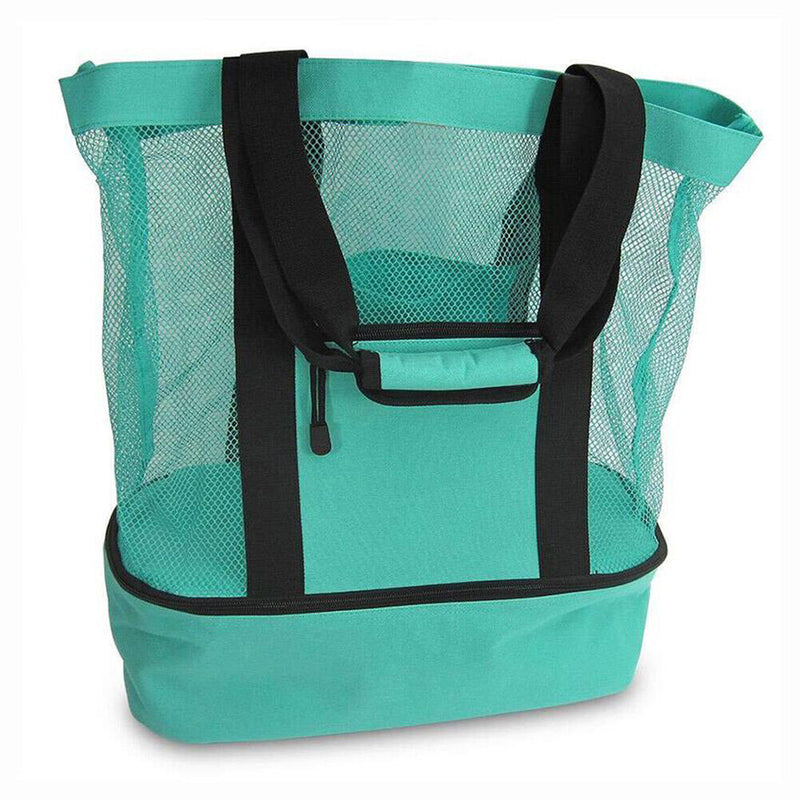 Portable Cooler Bags Food Fresh Thermal Picnic Beach Ice Lunch Box (Green) Newly