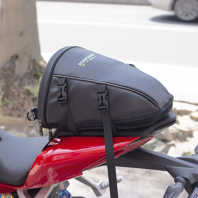 Multifunctional Motorcycle Tail Bag Large Capacity for Electric Motor Car Bike
