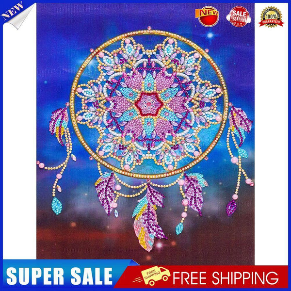 5D Diamond Painting Dreamcatcher Special Shape Picture Home Decor (GT129)
