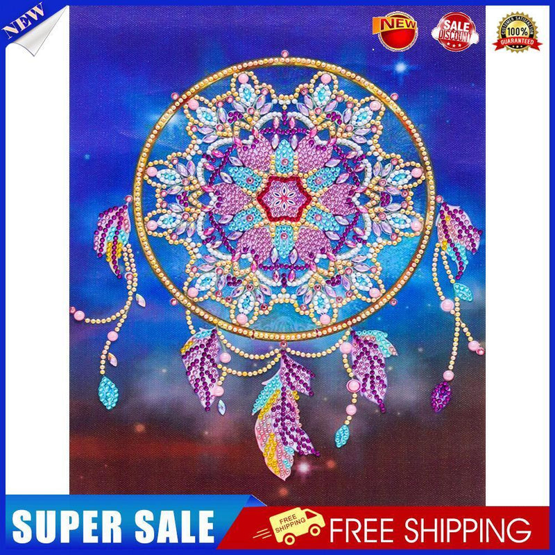 5D Diamond Painting Dreamcatcher Special Shape Picture Home Decor (GT129)