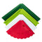 Xmas Floor Cover Outdoor Blanket Christmas Tree Skirt 4 Layers Carpet Floor Mat