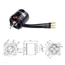 With Accessories C4250 800KV Motor External Rotation Brushless Motor DC Motor