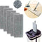 Flat Mop Replace Cloth Microfiber Fabric Reusable Hand-washing M0T6 Mop V3J9