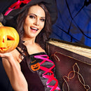 Happy Halloween Badges Ghost Pumpkin Luminous Brooch LED Night Light Party De