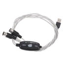 USB In-Out Interface Cables Adapter For Keyboard Electronic Music Drums N7K5