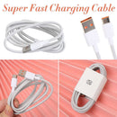 Flash charge Charger cable High Current SuperCharge Type-C Cellphone Data Line