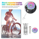 LEBYCLE MTB Bike Headset Stem Top Cap Compression Plug Star Nut (Color) Newly