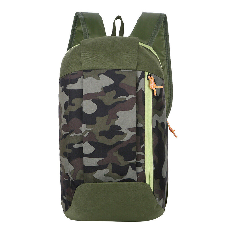 10L Outdoor Backpack Waterproof Bag for Men Women Kids (Green Camouflage) Newly