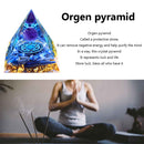 Crystal Orgonite Pyramid Healing Energy Reiki Chakra Home Office Decor (F)