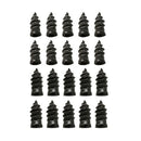 20pcs Universal Scooter Vacuum Tire Repair Nail Tubeless Rubber Nails (S+L)