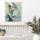 Lady with Umbrella Oil Paint By Numbers Kits Canvas Picture DIY Wall Art