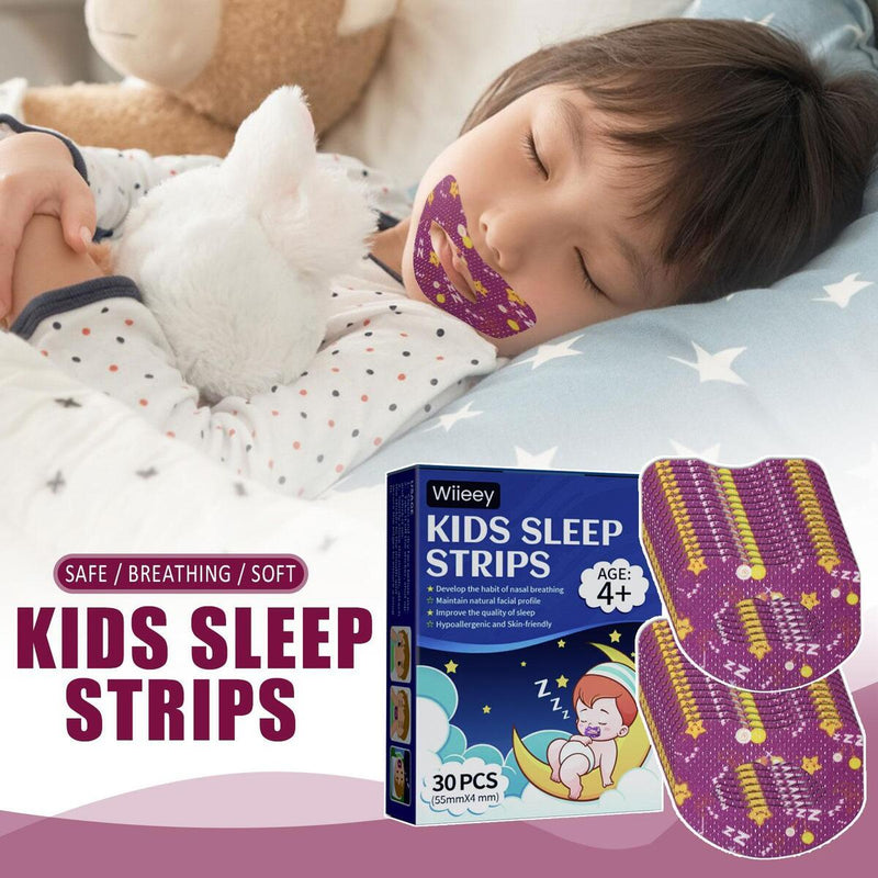 30Pcs/Box Mouth Tape Anti Snoring Mouth Tape Sleep Strips For Children Patches