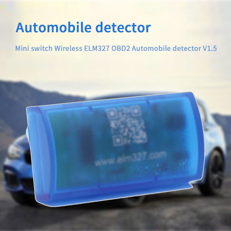 ELM327 OBD2 V1.5 Auto Car Bluetooth-Compatible Scanner Diagnostic Tester Newly