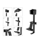 Game Controller Wall Hanger Holder for PS5 PS4 Xbox Switch Headset (Black) Newly