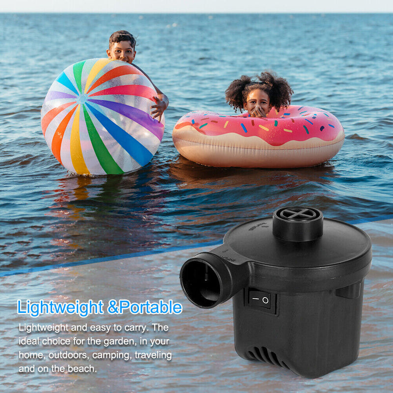 Portable Electric Inflatable Mattress Camping Car Air Compressor Pump for Hom