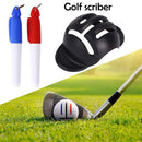 Golf Ball Line Liner Marker Pen Alignment Marks Tool Training Aids (Black) Newly