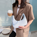 Casual Women Solid Color Top-handle Handbag Shoulder Underarm Hobos Bags Purse