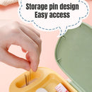 Box Thread Embroidery Stitching Travel Sewing Kit Needle Sewing Thread Portable