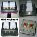 For sayobot O2C OSU Cherry Red Axis Mini Keyboards LED Light Mechanical Keypad