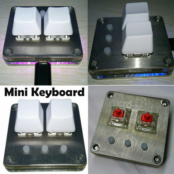 For sayobot O2C OSU Cherry Red Axis Mini Keyboards LED Light Mechanical Keypad