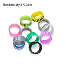 Fishing Rod Handle Fishing Tackle Anti-Slip Ring Protective Case O-shaped Ring