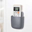 Wall Storage Box Phone Plug Holder Rack Desktop Organizer Stand (Grey) Newly