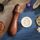 Retro Fire Painting Stamp Wax Seal for Stamping Envelopes Wedding (F266) Newly