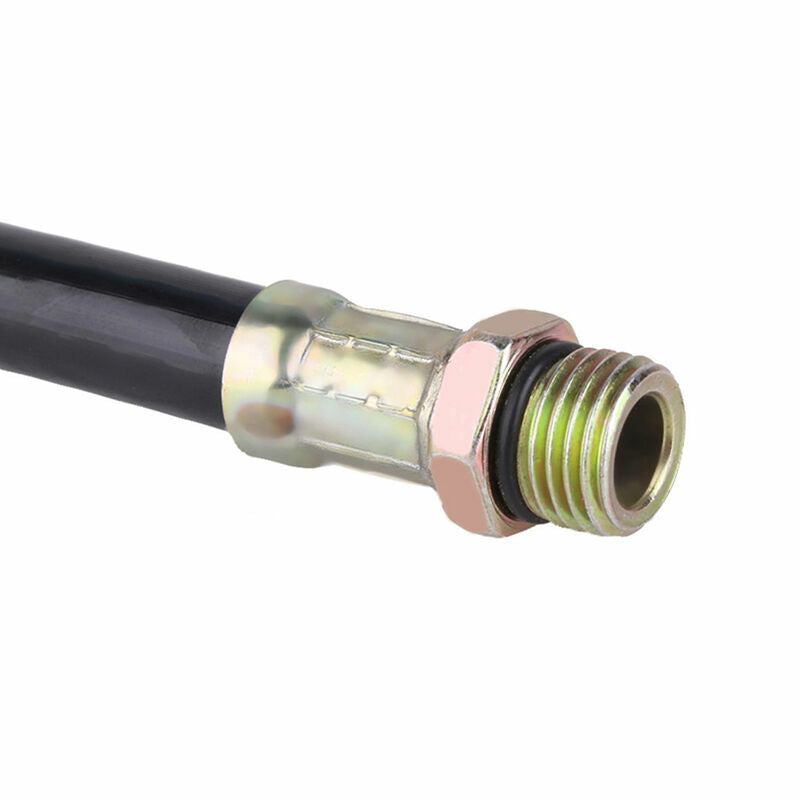 Motorcycle Bicycle Car Flexible Clip On Air Tyre Tire Inflator Hose W8A7 T D3N0