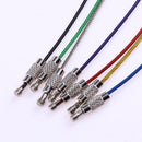 7pcs Metal Stainless Steel Wire Ropes Carabiner Key Hanging Cables EDC Tool