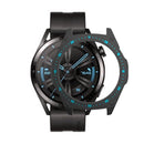 Cover for Huawei Watch GT3 46mm Hard Bumper Case (Dual Color Black Blue) Newly
