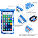 VODOOL Universal Waterproof Bags Protective Cover for 4.0-5.8in Phone Blue Newly