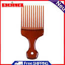 Professional Wide Teeth Hair Fork Comb Afro Curly Massage Hairstyle Insert Brush