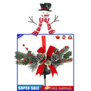 Christmas Decorative Lights 2 Modes Solar Snowman Lawn LED Lights for Path