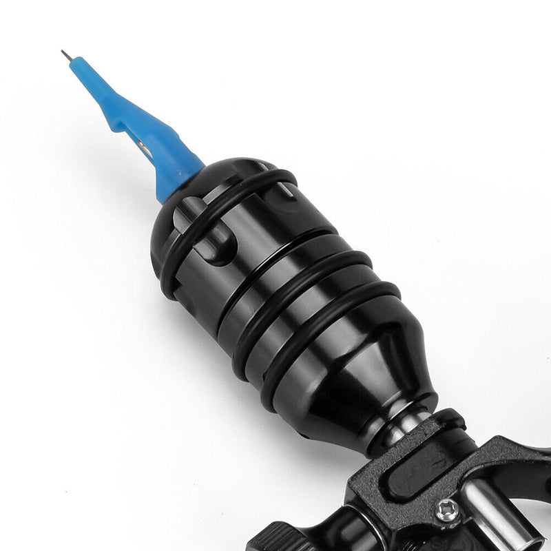 Aluminum Alloy Tattoo Grip 24mm Handle Non-Slip Self-locked Tube (Black) Newly