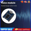 JQ6500 Voice Module 1-to-5 Way MP3 Board 30-level Volume Adjustable for FAT16